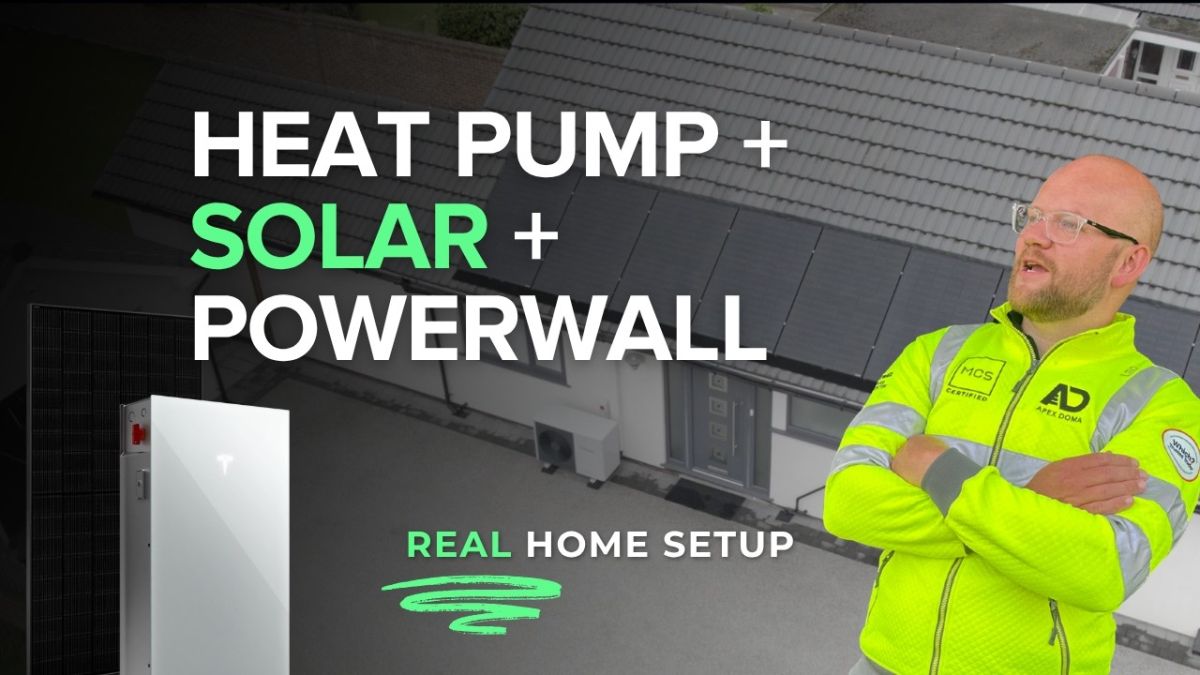Efektívne využitie tepelného čerpadla, solárnych panelov a Powerwall: Cesta k úspore nákladov