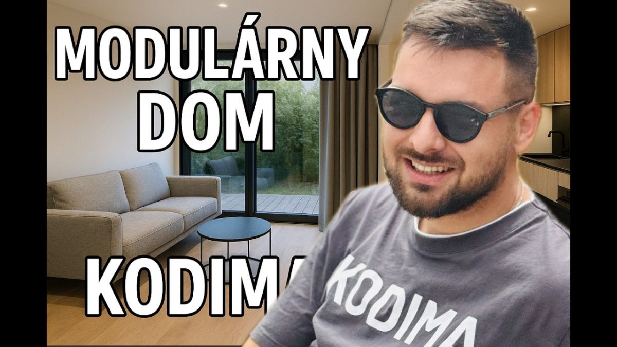 Modulárny dom KODIMA: Moderné celoročné bývanie s inovatívnym dizajnom