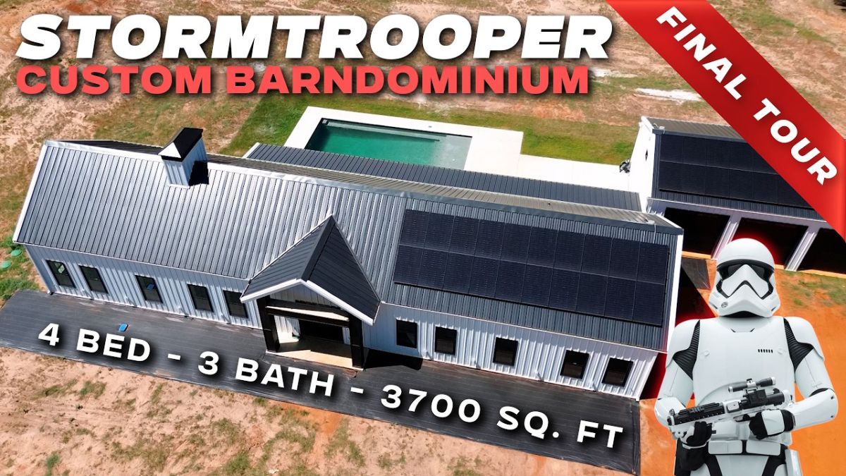 Neuveriteľné Star Wars barndomínium: Architektúra s nádychom fantázie