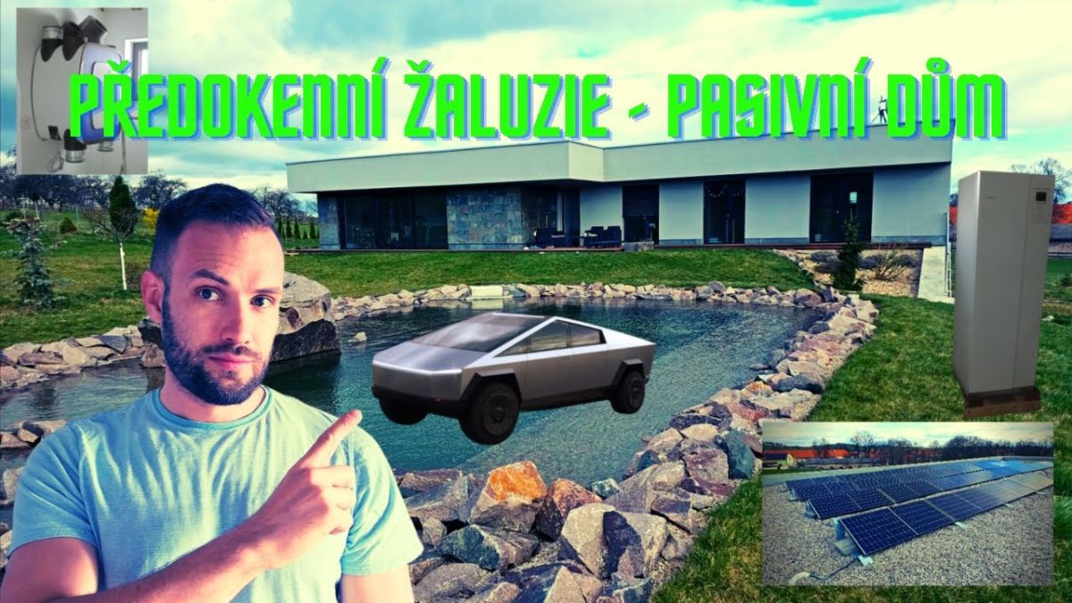 Předokenné žalúzie a ich prínos pre pasívne domy