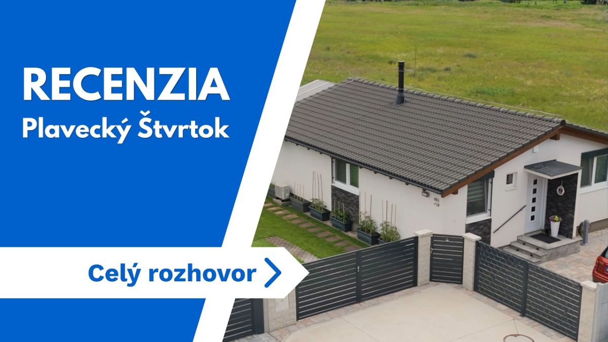 Snívanie o vlastnom rodinnom dome: Rodinný dom Stilo 3i v Plaveckom Štvrtku