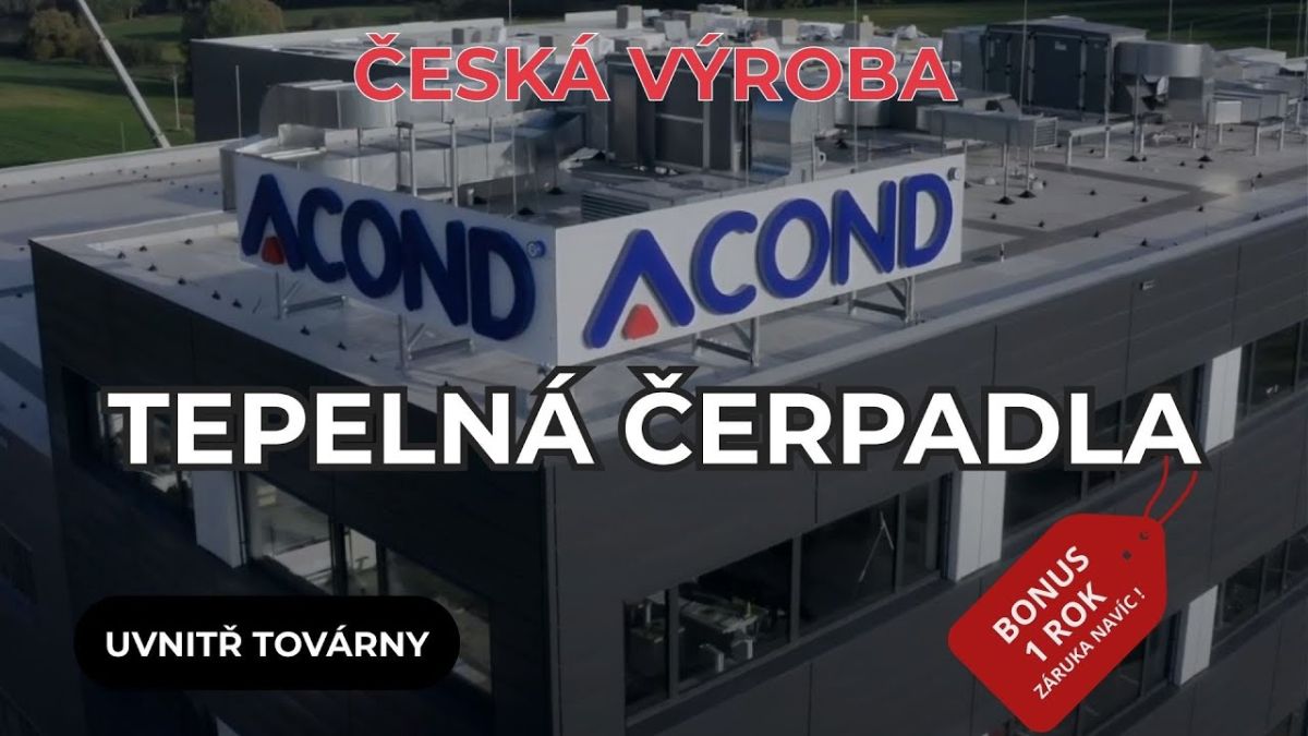 Tepelné čerpadlá ACOND: Inovácia a udržateľnosť v architektúre 2026