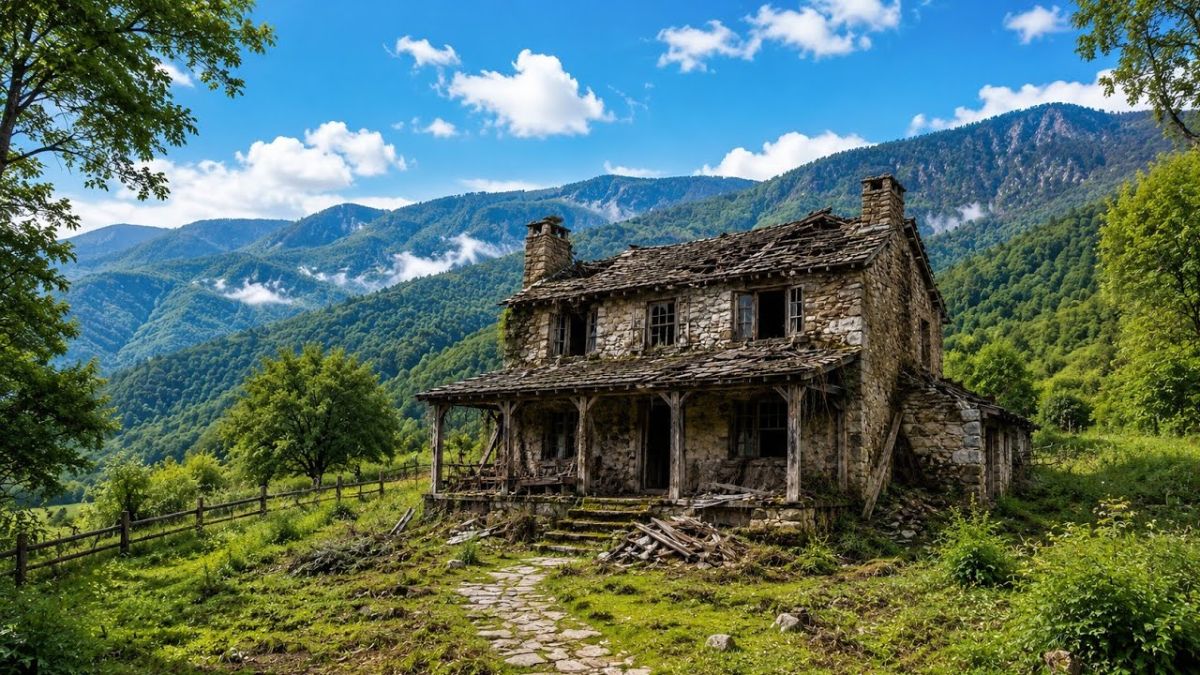 Transformácia zabudnutej farmy: Architektonická obnova srdca prírody