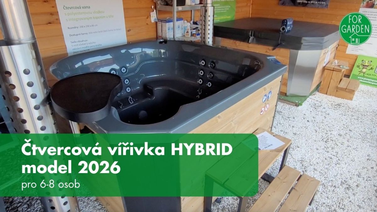 Vířivka snov: Parkujte se v hybridnom štýle