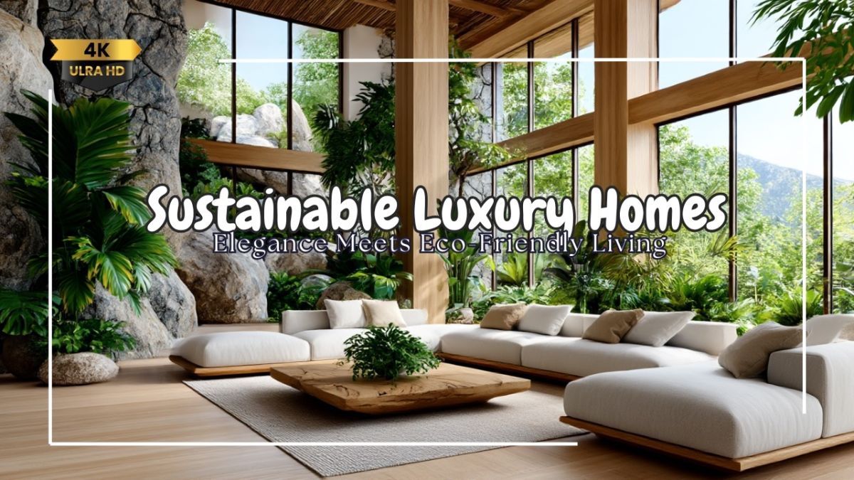 Udržateľný luxus: Predefinovanie moderných domov s elegantným ekodizajnom