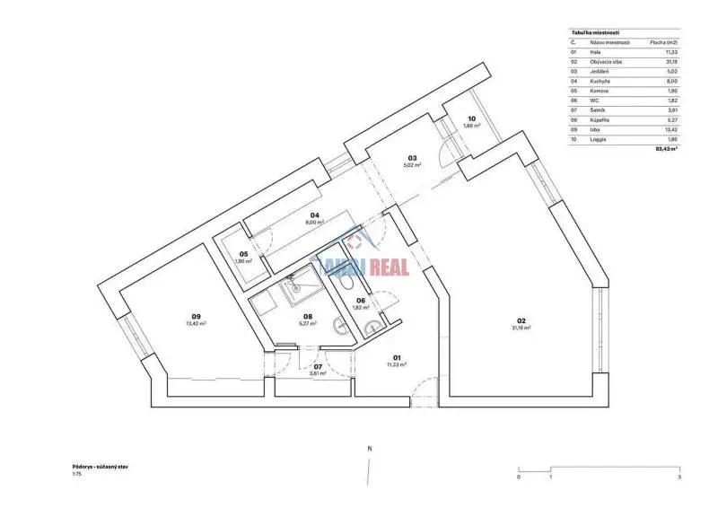 Staré Mesto, 2-izb byt, novostavba, aj parking – foto 7
