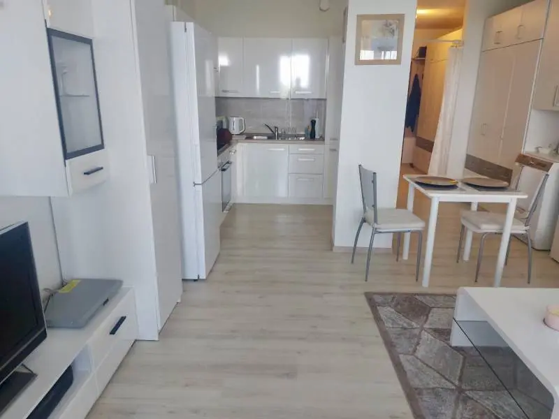 1-izbový slnečný byt s priestrannou loggiou a 2 garážovými parkovacími miestami – foto 2