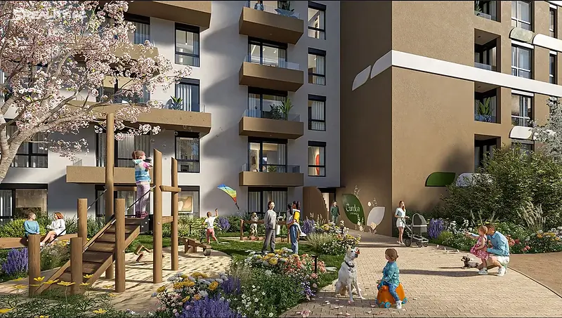 Predaj bytu 2+kk, 47 m² – Praha 9, Černý most, novostavba garden Living – foto 4