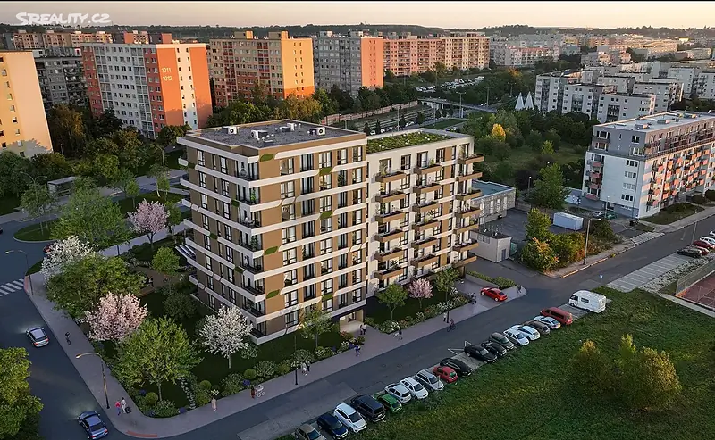 Predaj 2+kk, 47 m² + balkón – Praha 9, novostavba od 133 100 € – foto 8