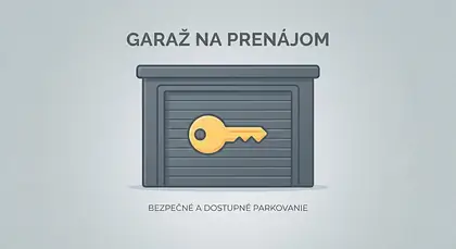 Prenájom zachovalá garáž s elektrinou pri Sl. Pošte - Kollárova ul.
