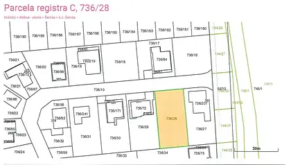 Predaj pozemku pre výstavbu rodinného domu Košice Okolie obec Šemša, výnimočných 805 m²
