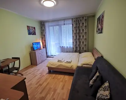 Priestranný 1-izbový Apartmán s balkónom