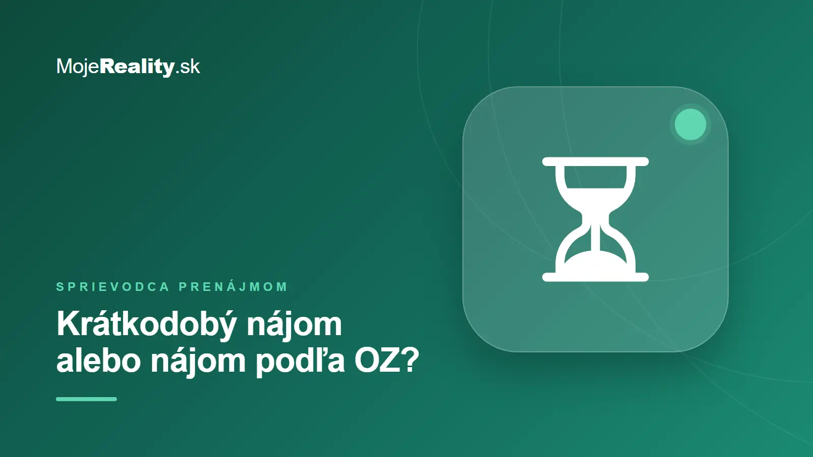 Krátkodobý nájom bytu alebo nájom podľa Občianskeho zákonníka? Porovnanie pre prenajímateľov